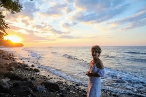 Bali: Seelen-Heil-Reise, ich sehe den Sonnenuntergang am Meer