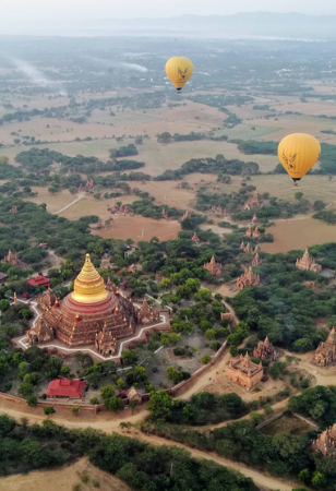 Ballonfahrt in Myanmar - Bagan