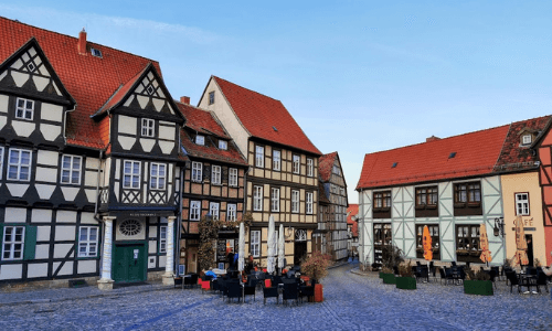 Platz in Quedlinburg