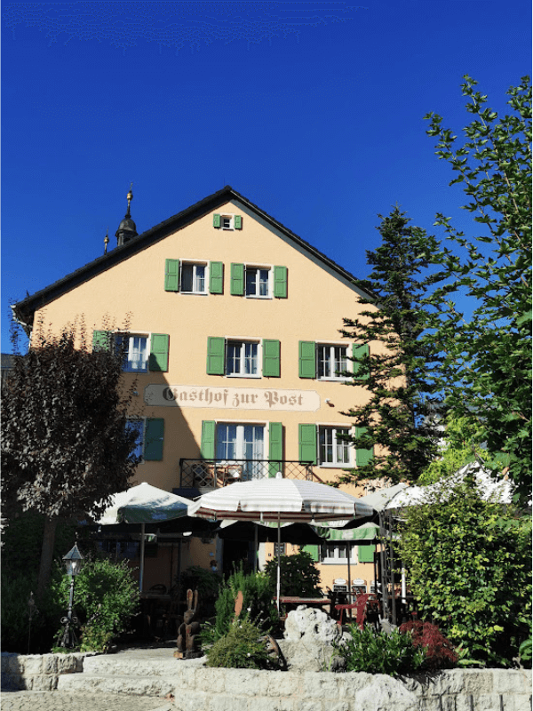 Gasthof zur Post mit Biergarten