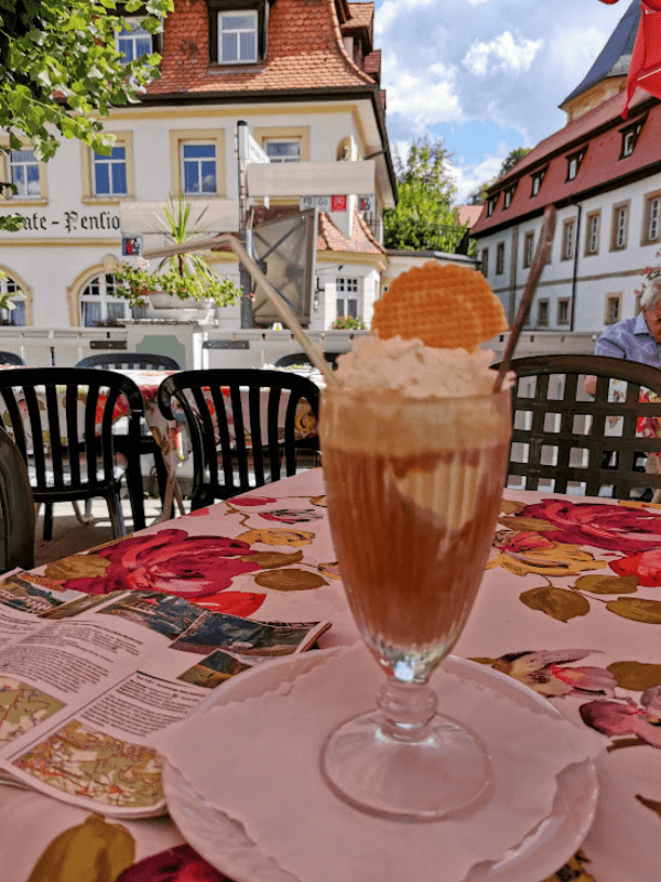 Eiskaffe in Gößweinstein