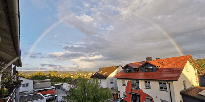 Meine Highlights im September 2022 - ein Regenbogen