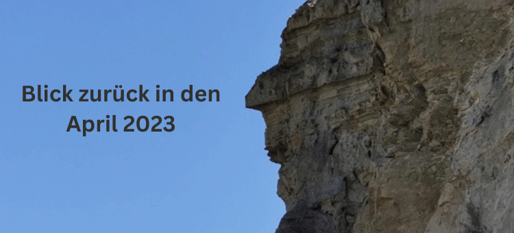 Blick zurück in den April 2023 - ein Indianergesicht in der Wüste von Almeria