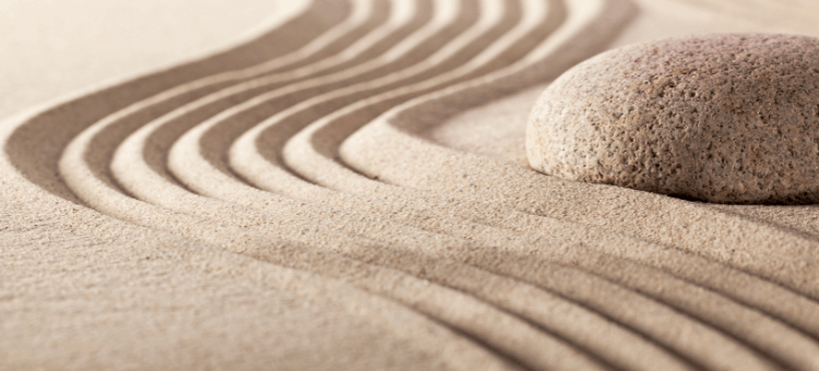 Harmonisches Sandrelief