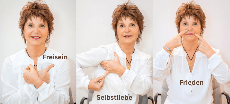 Drei unterschiedliche energetische Berührungen