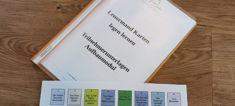 Lenormand Karten legen: Die Große Tafel - Teilnehmerunterlagen